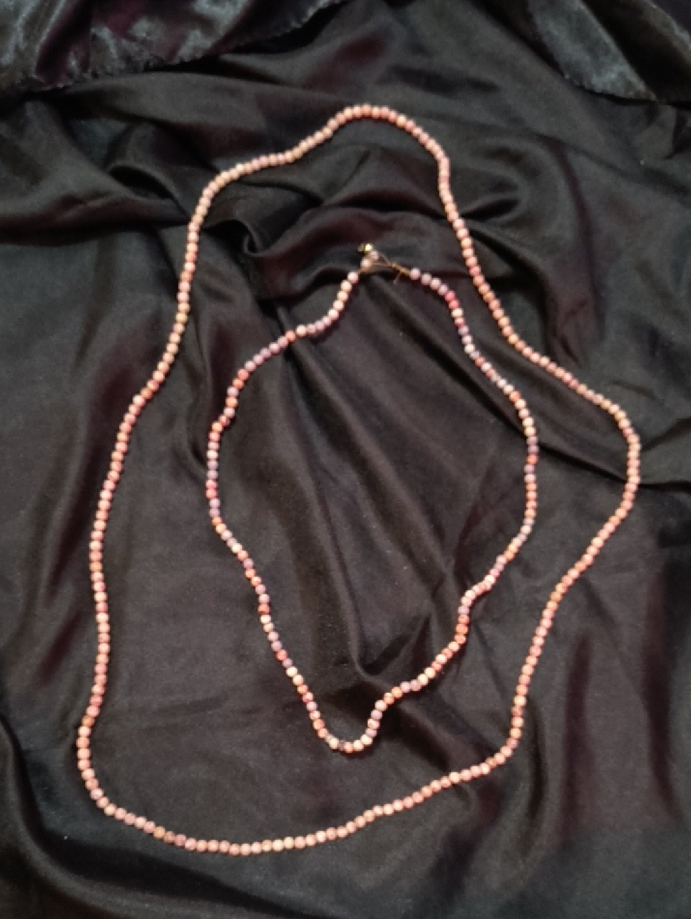 Delicate Pink Bead Coral Necklace Set